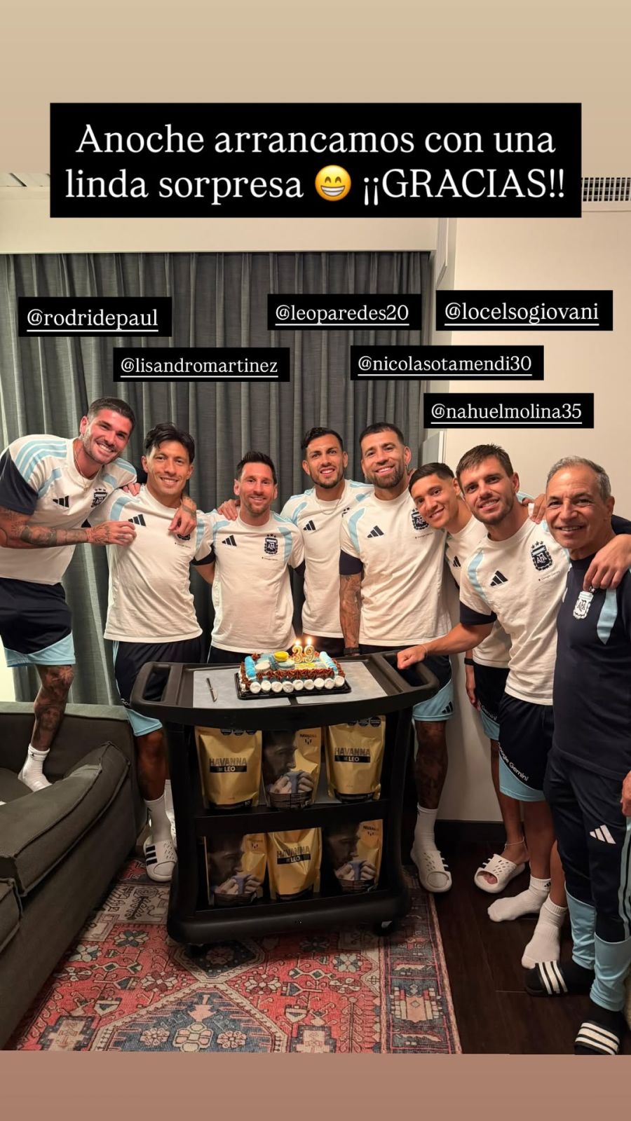 La sorpresa de la Scaloneta a Lionel Messi