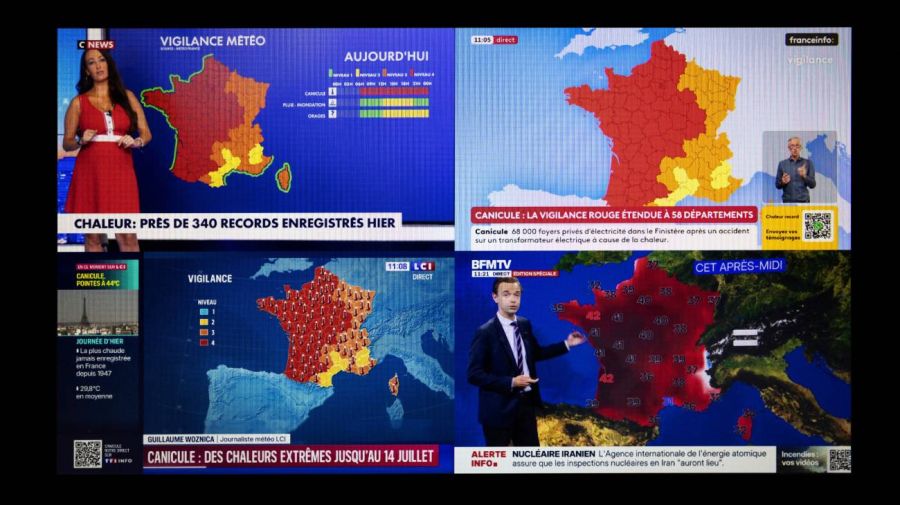 Ola de calor en Francia 24062026