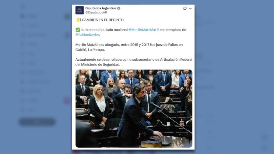 Posteo Diputados Argentina 24062026