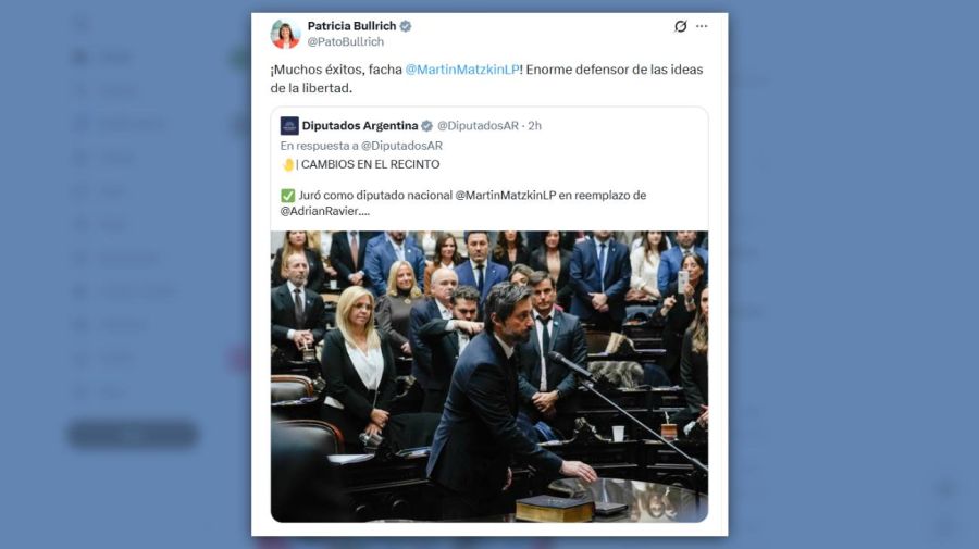 Posteo Patricia Bullrich 24062026