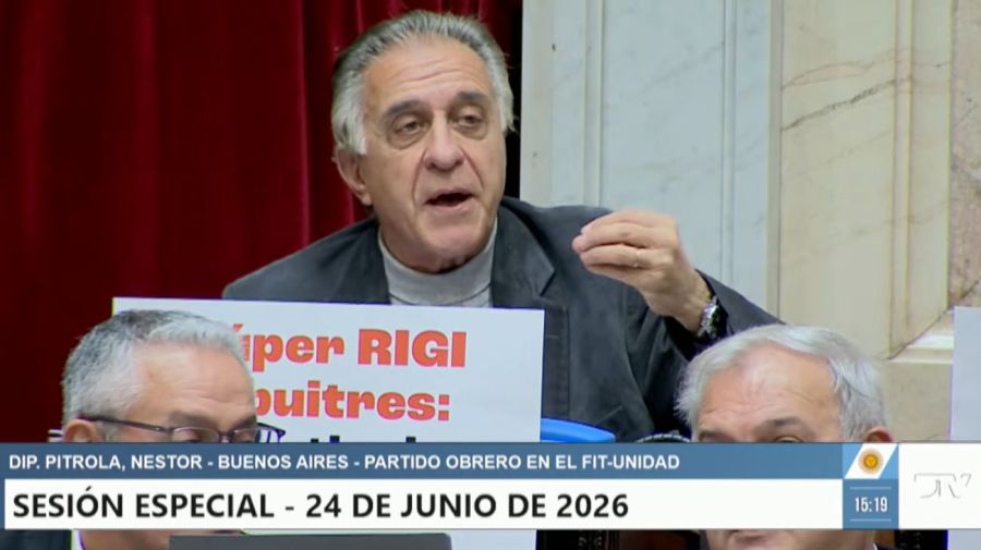 Sesión especial Diputados 24/06