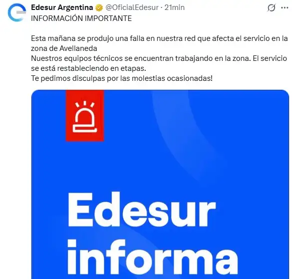 x edesur