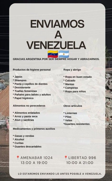 Ayuda para Venezuela