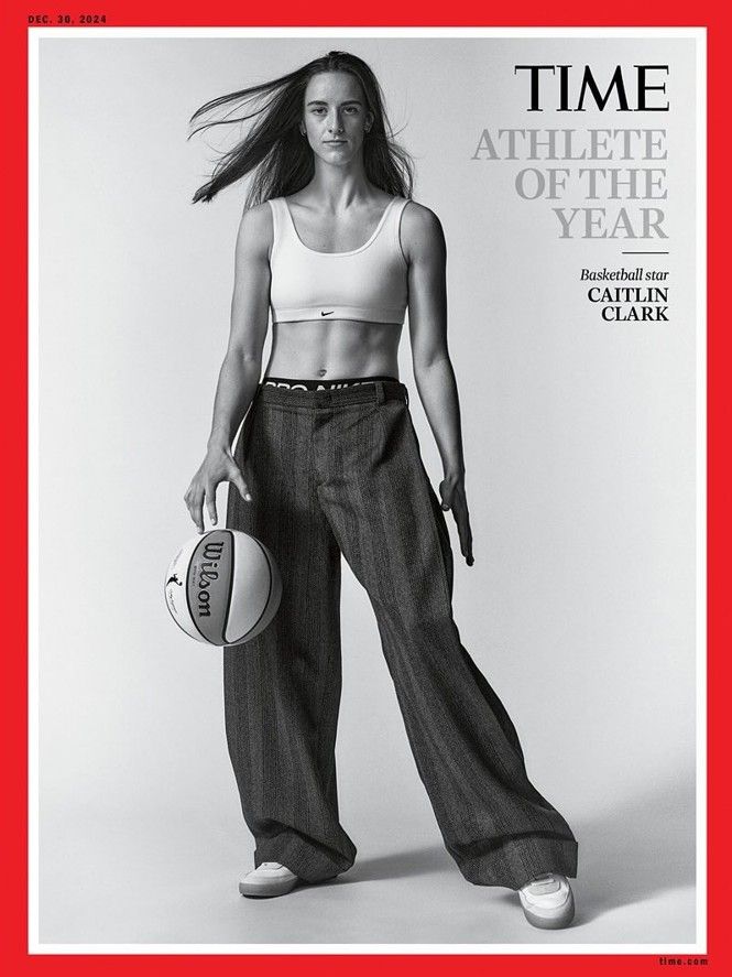 Caitlin Clark Atleta del año por la revista Time