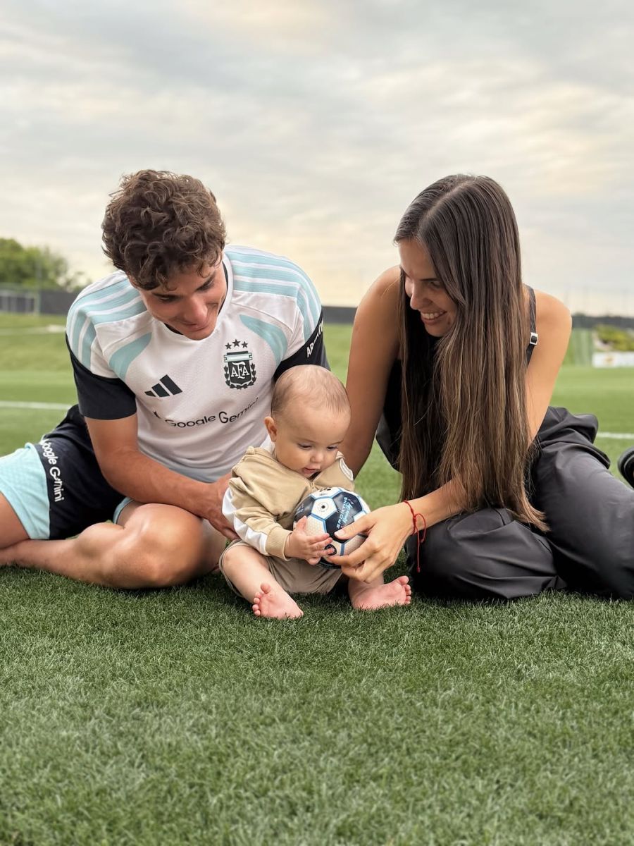 Emilia Ferrero, Julián Álvarez y Amadeo