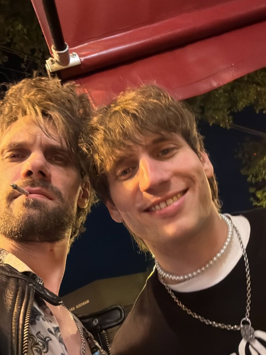 Gaspi y Federico, su hermano
