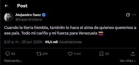 Terremoto en Venezuela