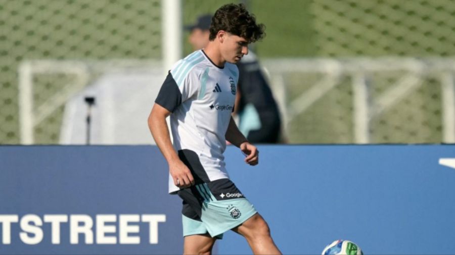 Entrenamiento de la Selección Argentina en Kansas City