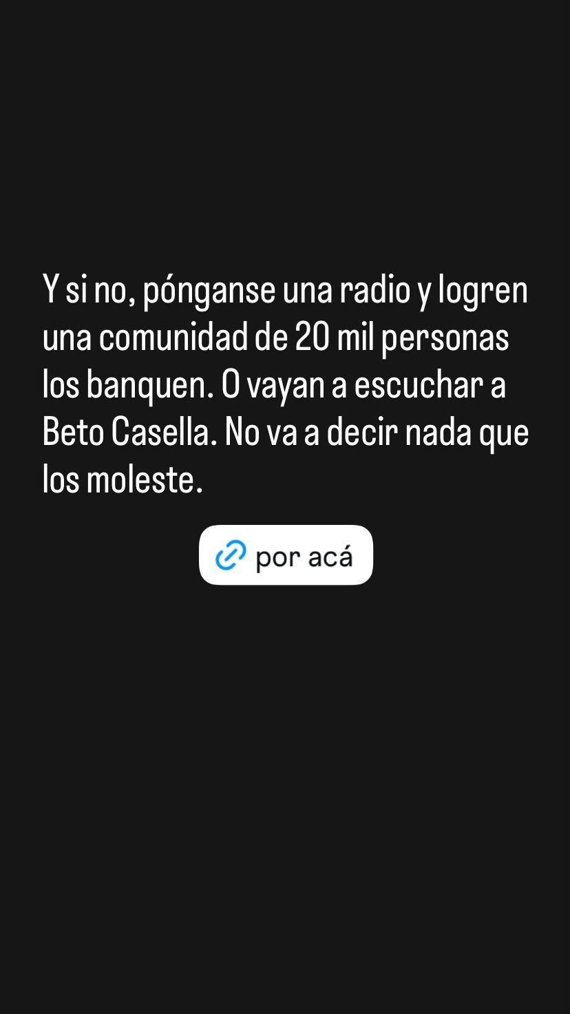 Posteo de Julia Mengolini