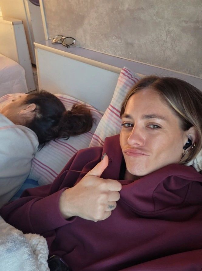 Rocío Igarzábal y Ernestina Pais