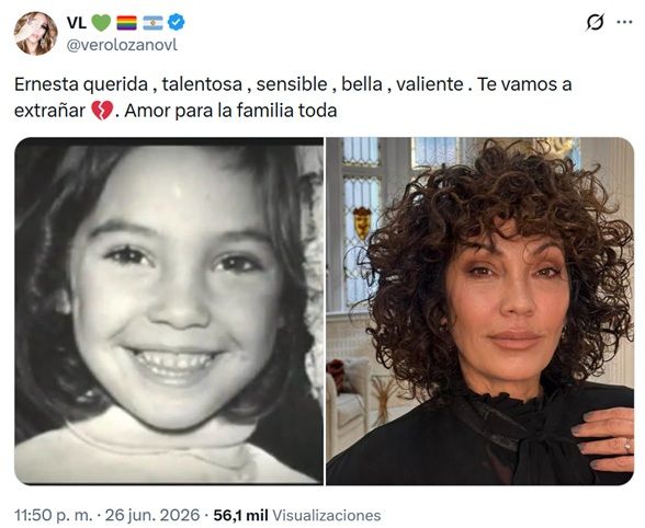 Vero Lozano por Ernestina Pais