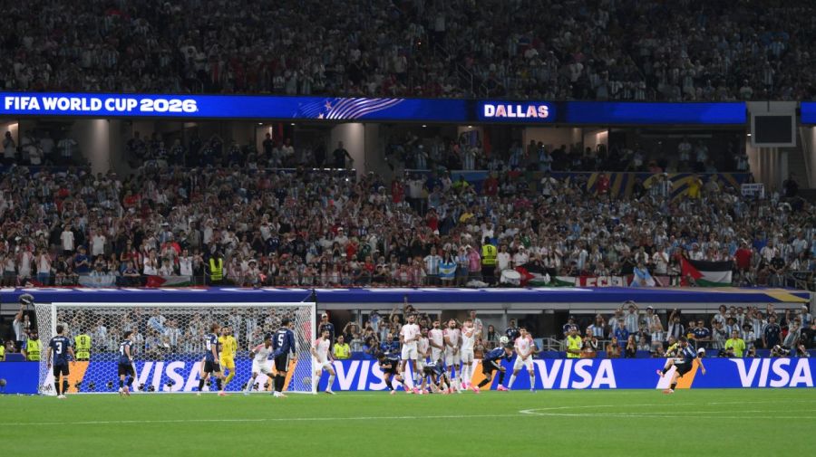 Gol de Argentina en Argentina vs. Jordania