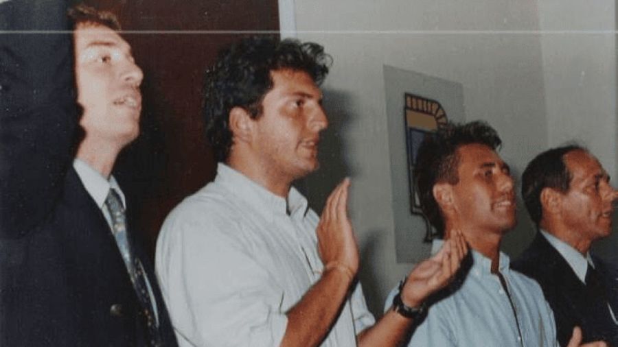 Santilli y Massa en el PJ en los años 90