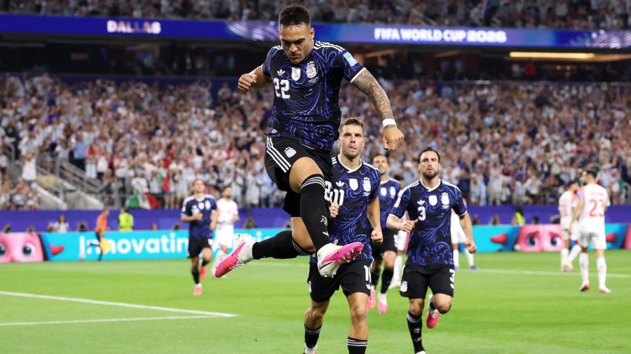 Segundo gol de Argentina en Argentina vs. Jordania