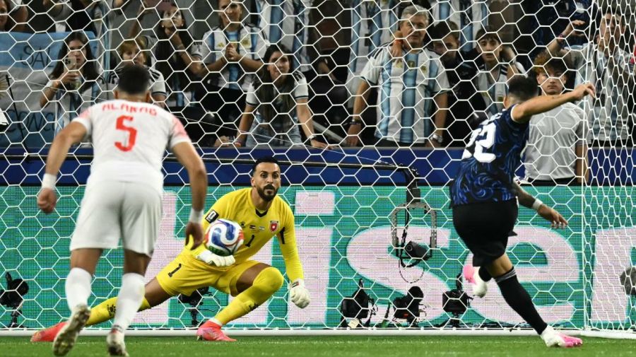 Segundo gol de Argentina en Argentina vs. Jordania