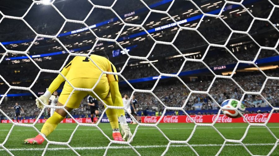 Tercer gol de Argentina en Argentina vs. Jordania