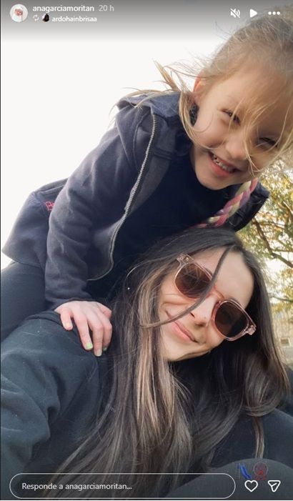 Ana García Moritán y su madrina, Luciana Pizzolorusso