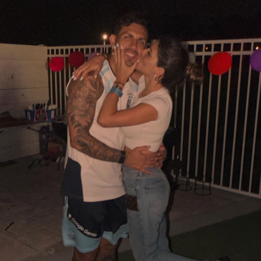 Cumpleaños de Leandro Paredes