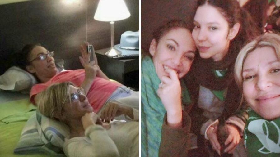 Ernestina Pais y María Carámbula 