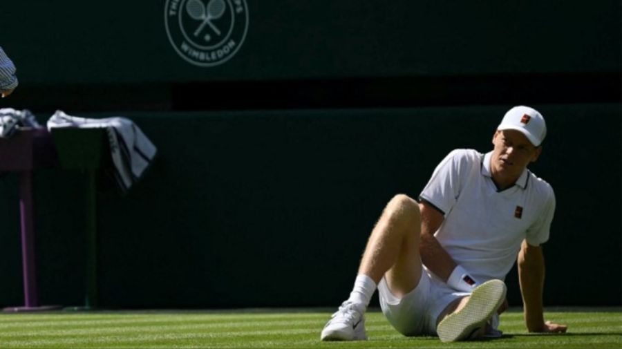Jannick Sinner en Wimbledon