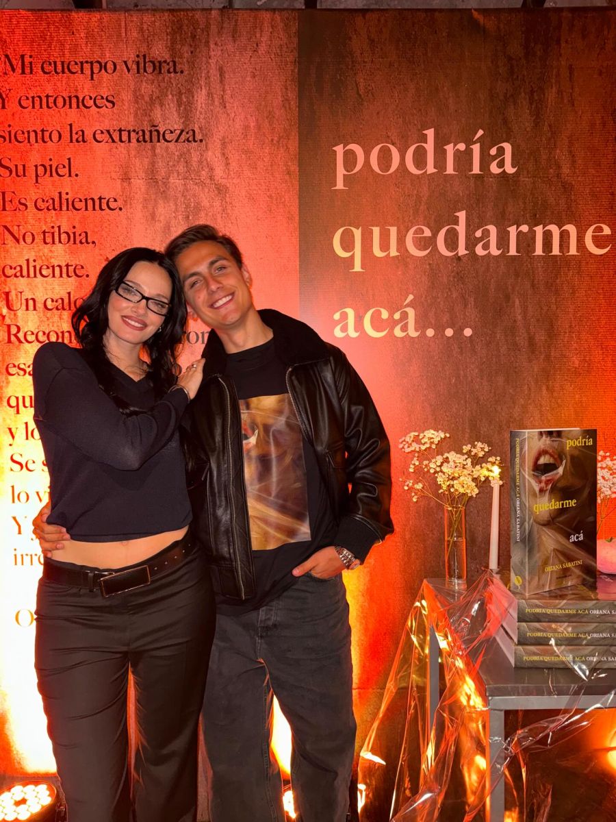 Paulo Dybala y Oriana Sabatini
