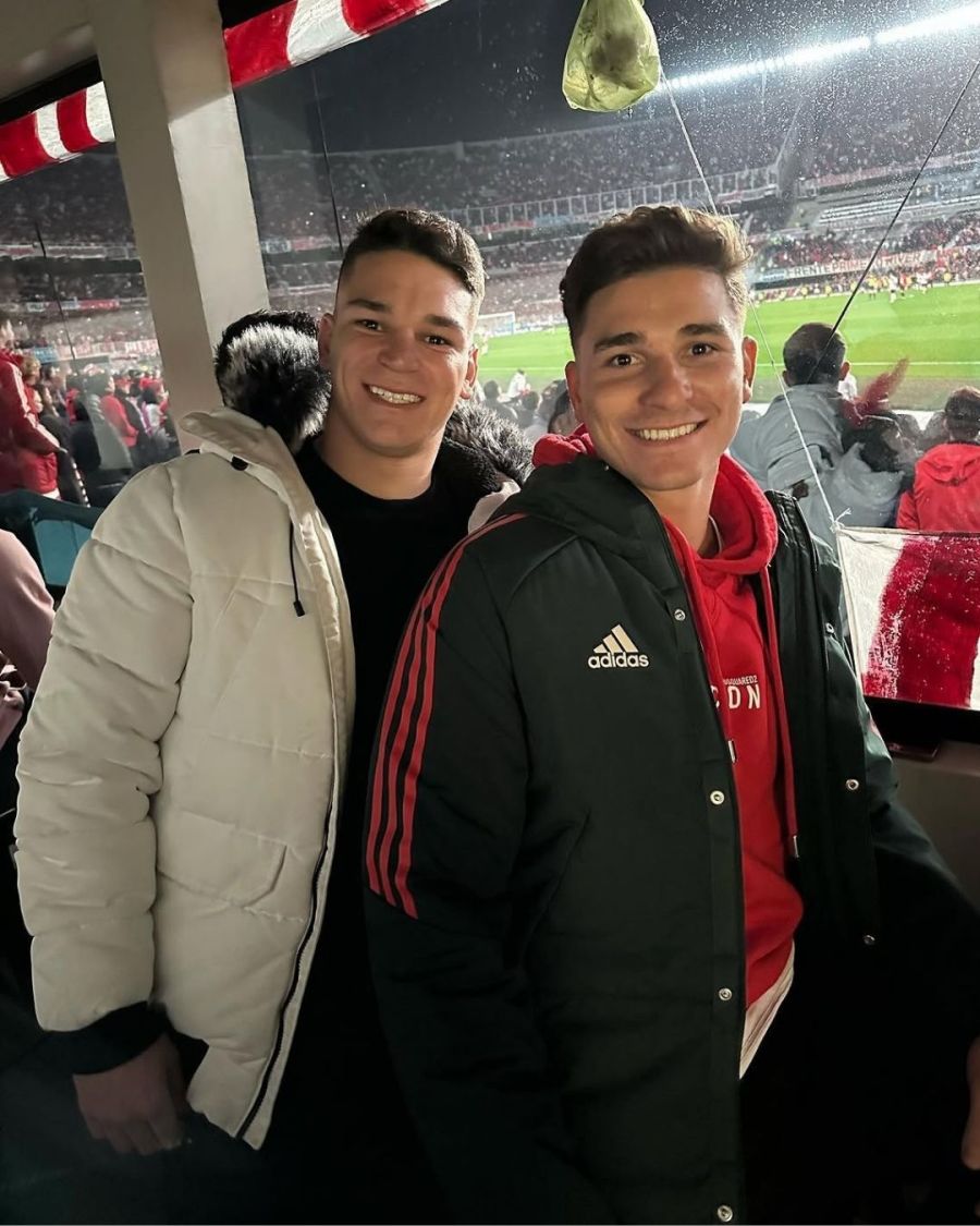 Agustín, hermano de Julián Álvarez