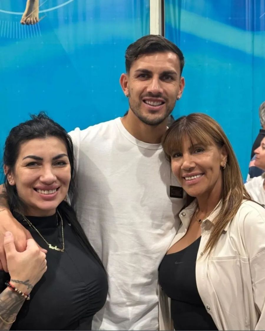 Bárbara Paredes, hermana de Leandro Paredes