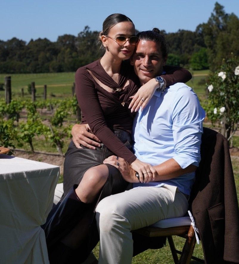 Cinzia Francischiello y Dylan Gissi