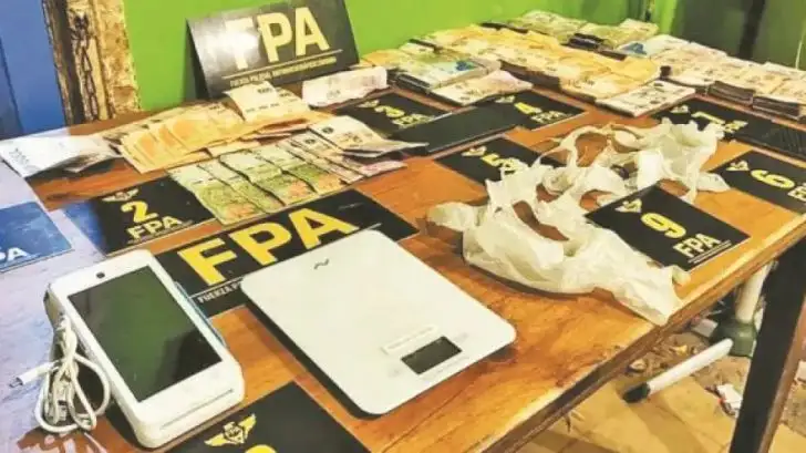 Droga secuestrada