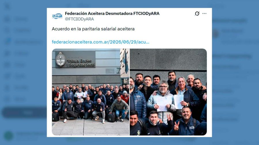  Federación Aceitera Desmotadora FTCIODyARA