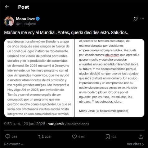 Manu Jove