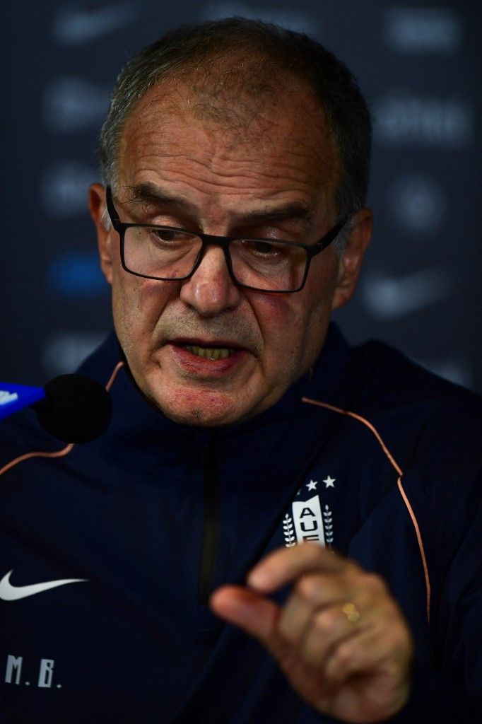 Marcelo Bielsa en conferencia de prensa