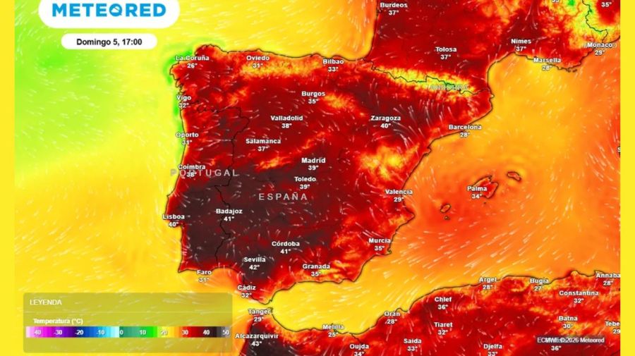 Meteorólogos alertaron que se desatará un “horno ibérico” este jueves en España 30062026