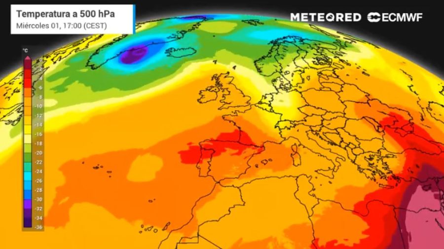 Meteorólogos alertaron que se desatará un “horno ibérico” este jueves en España 30062026