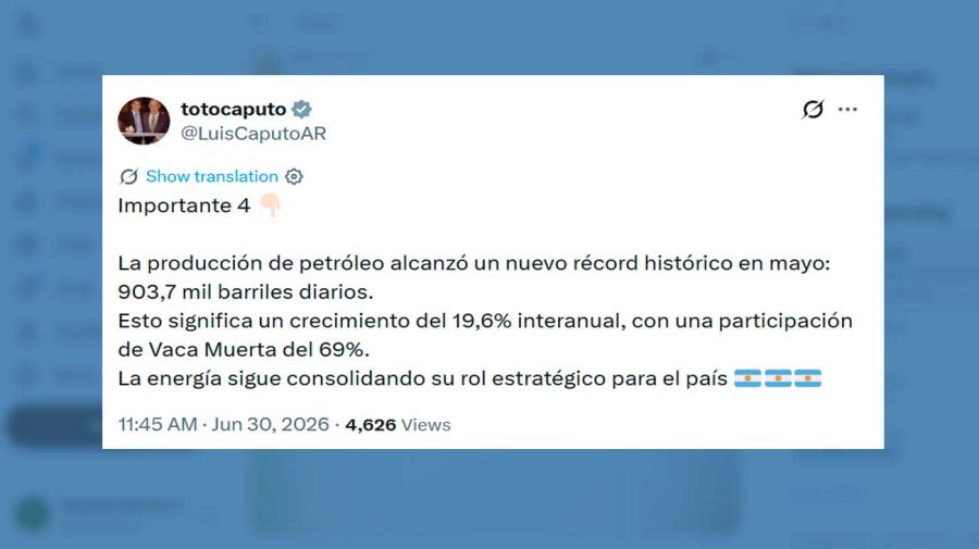 X Luis Caputo 30062026