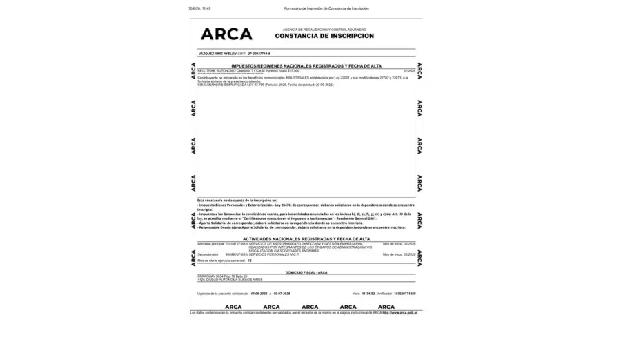 Arca 01072026