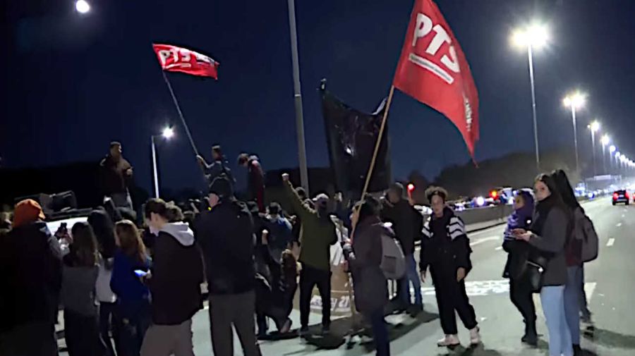 Corte total en la Panamericana por protestas de trabajadores 30062026