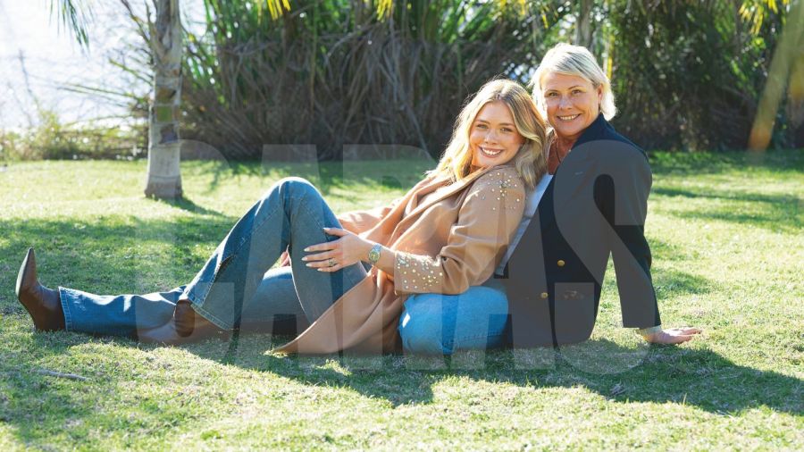 Ekaterina Ojeda y su mamá, Tatiana Satiukova