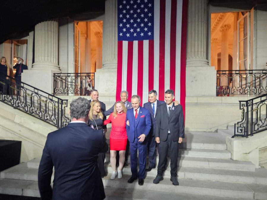 El festejo por el Día de la Independencia en la embajada de Estados Unidos 2