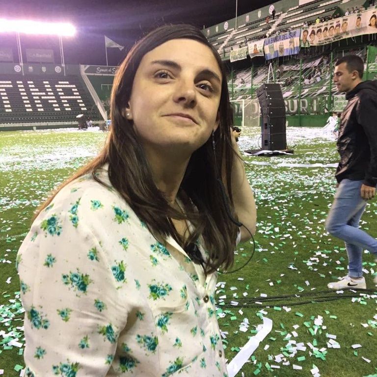 Florencia Tagliafico, hermana de Nicolás Tagliafico