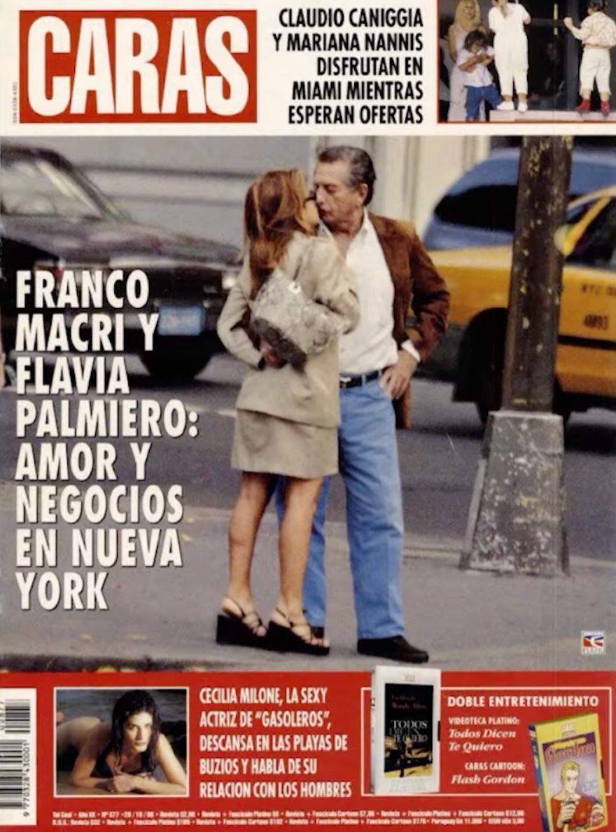 Franco Macri, Flavia Palmiero