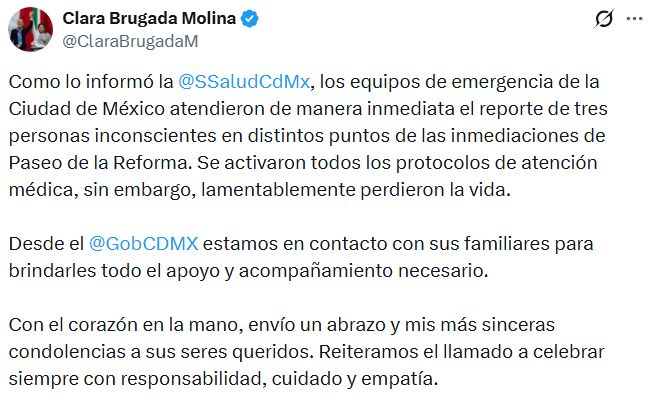 Jefa de gobierno mexicano