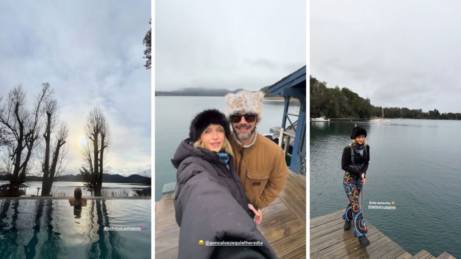 La romántica escapada de Brenda Gandini y Gonzalo Heredia