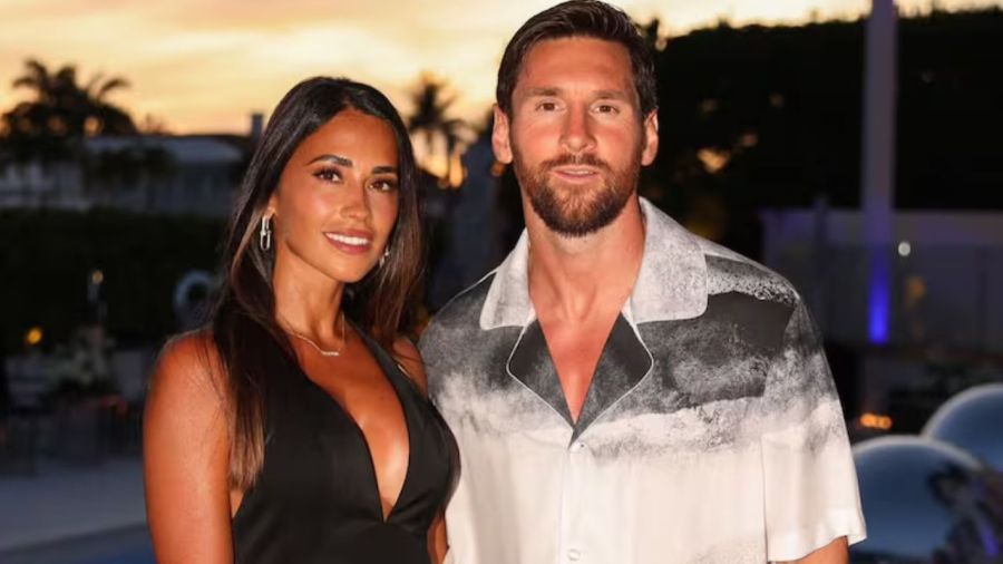 Lionel Messi y Antonela Roccuzzo