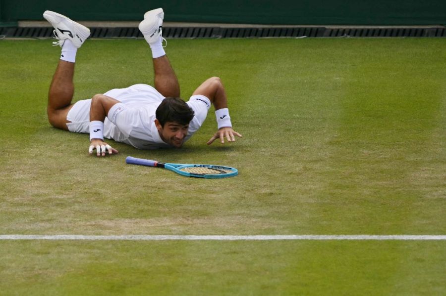 Mariano Navone en Wimbledon 2026
