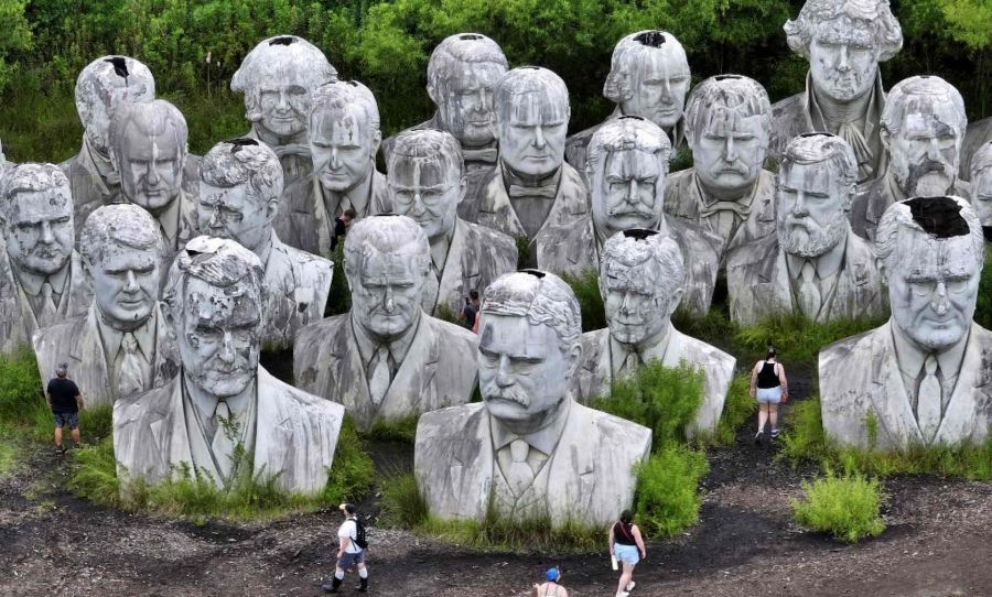 cabezasdepresidentesEEUU