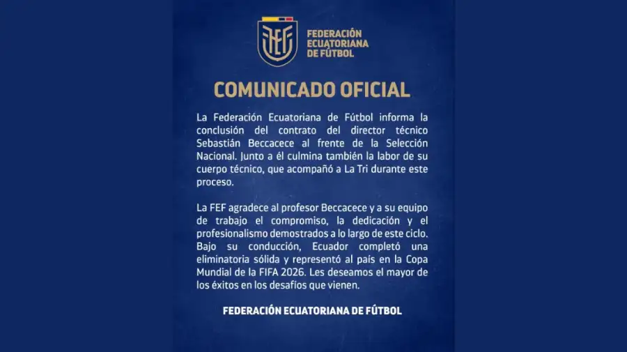 Comunicado FEF