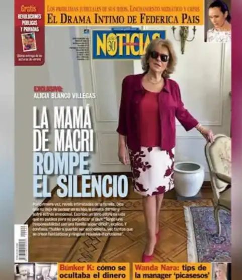 Franco Macri, Alicia Blanco Villegas