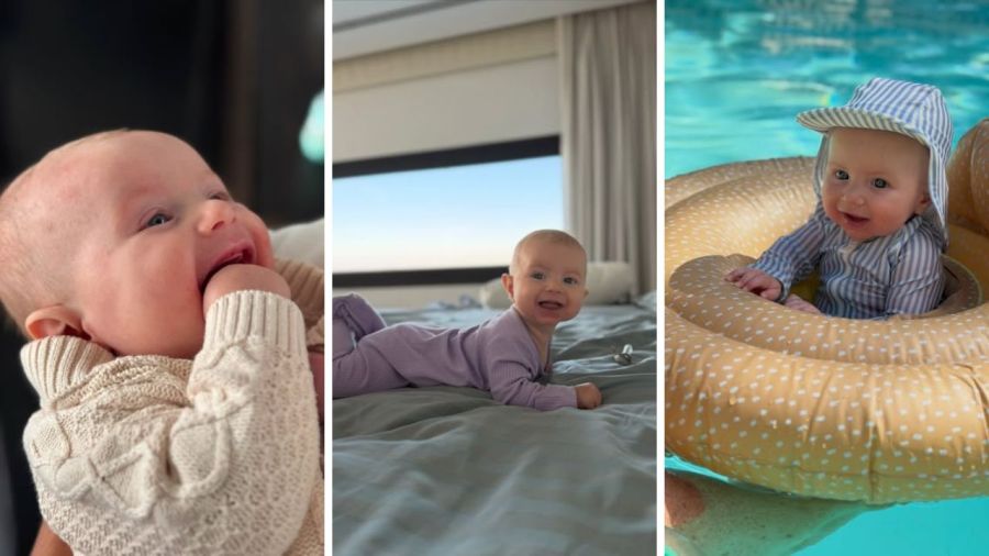 Lando, el hijo de Daniela Christianson y Maxi López
