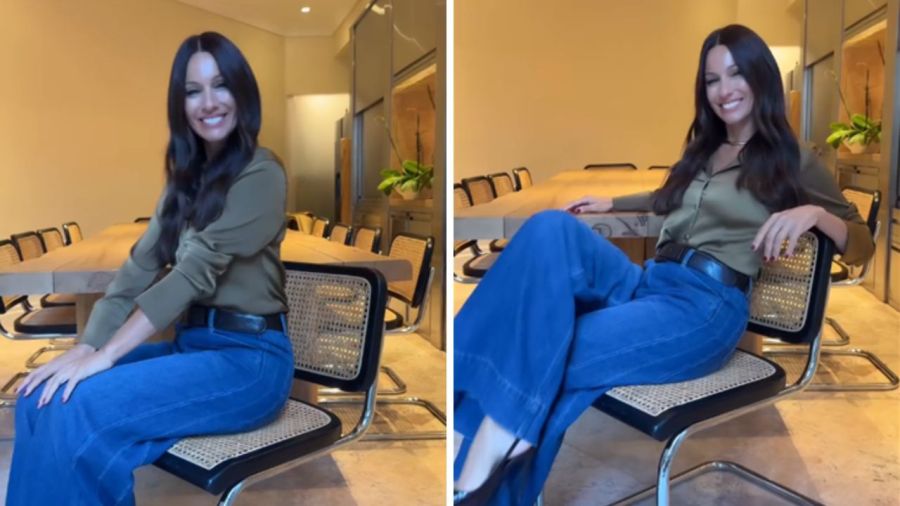 Las nuevas sillas de Pampita